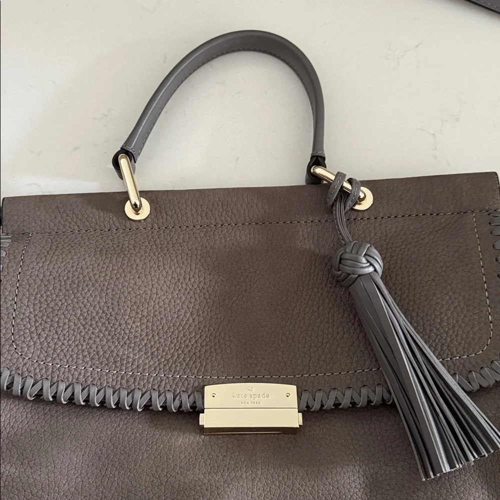 ♠️ Kate Spade Grey Suede Purse NWOT ✨